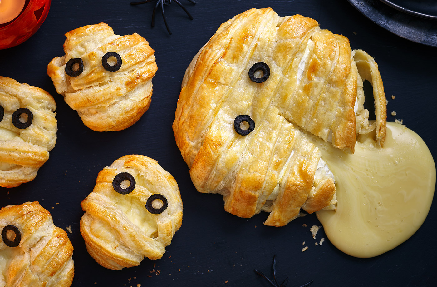 Cheesy mummies recipe