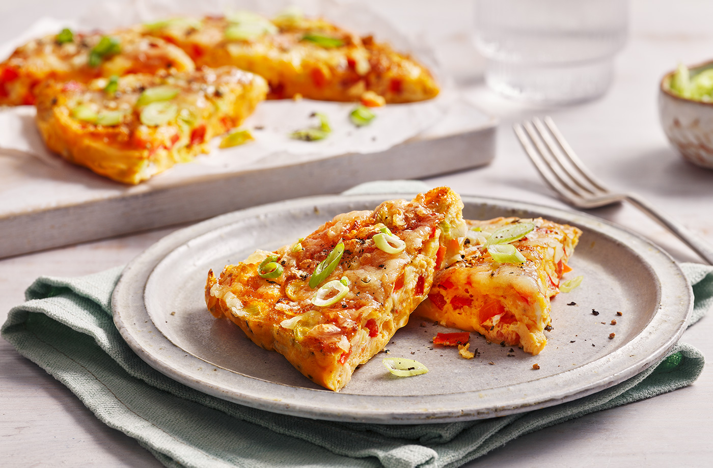 Air-fryer classic frittata recipe