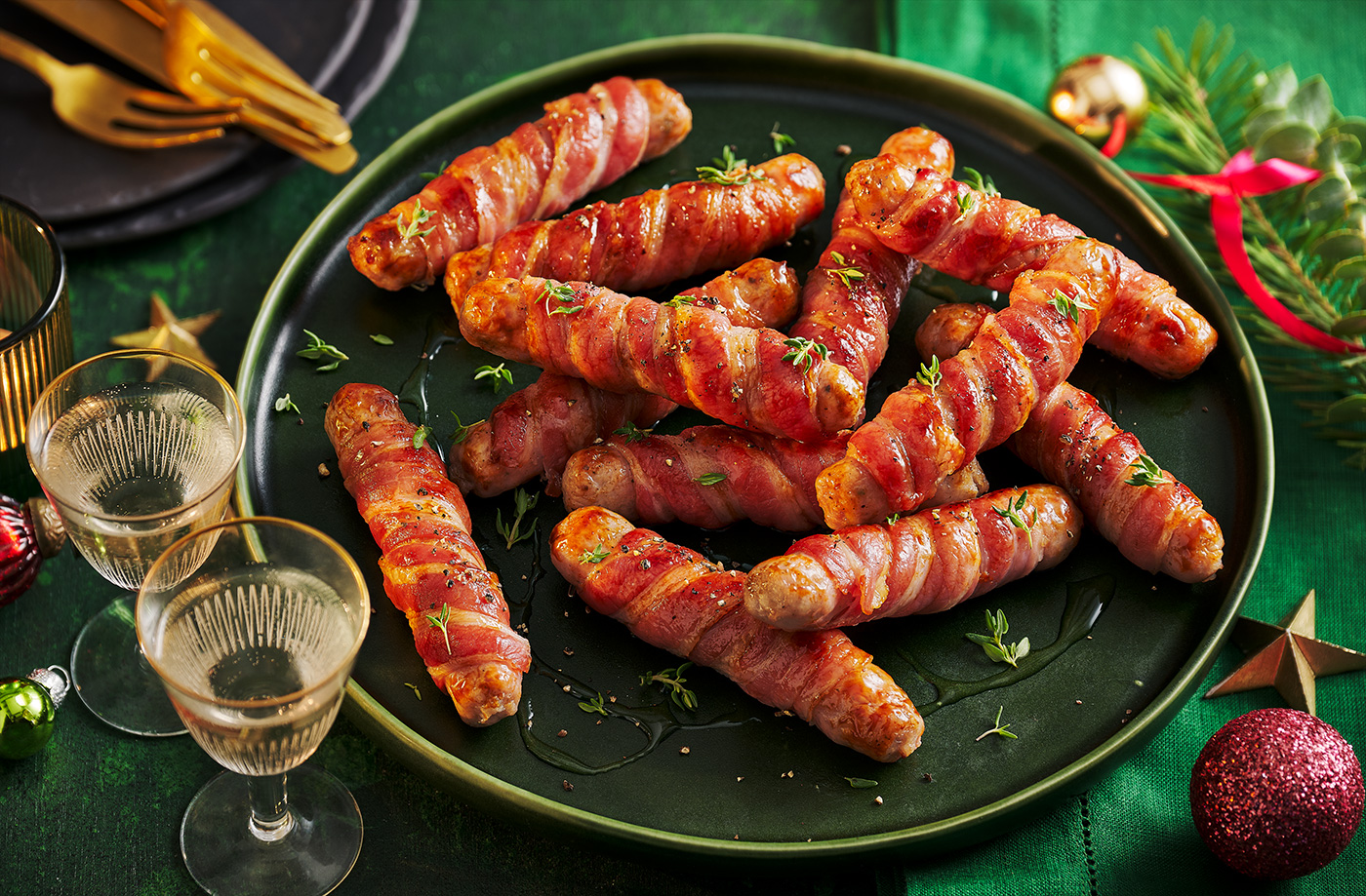 Air-fryer pigs in blankets recipe