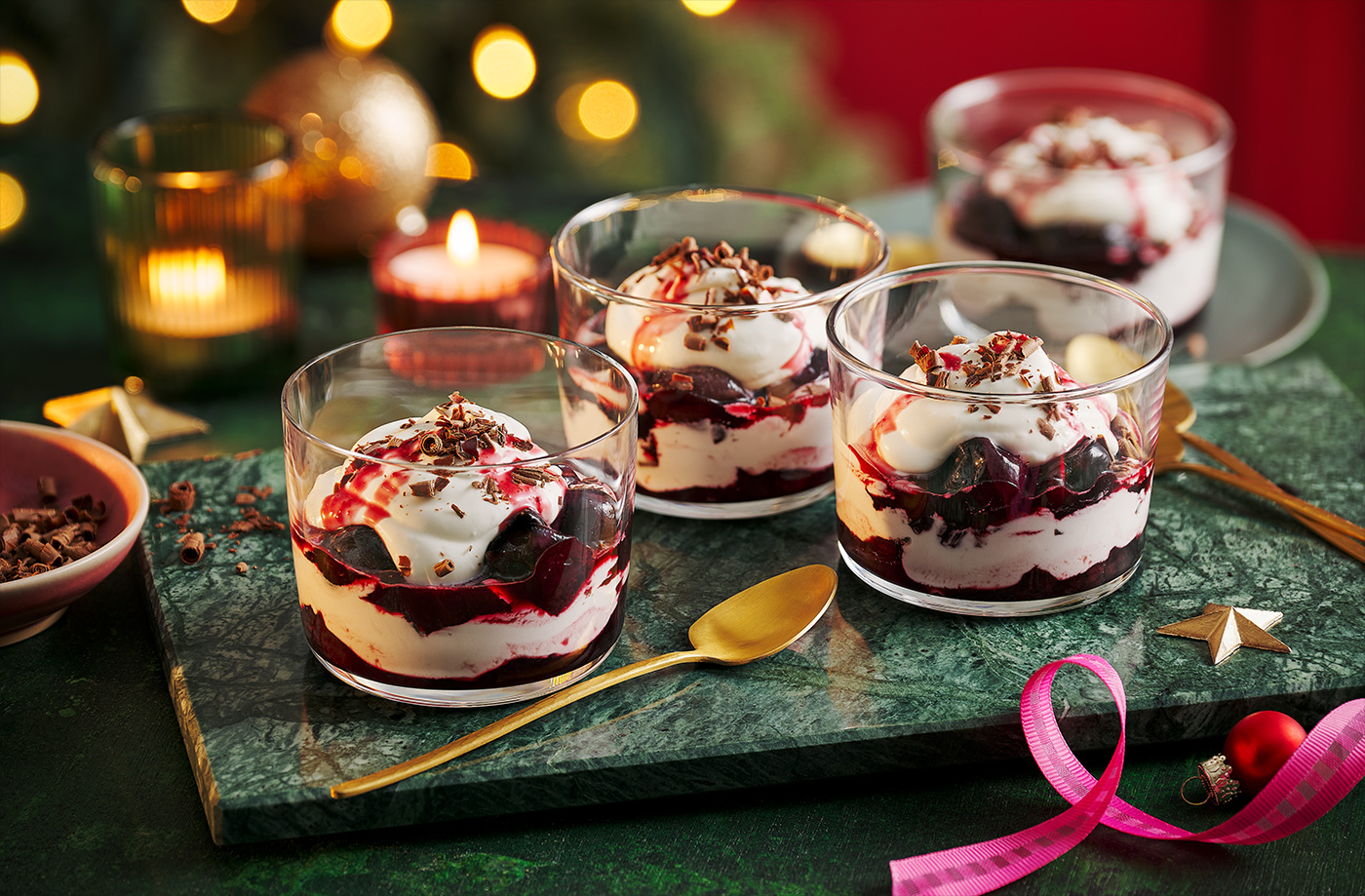 Black Forest parfait recipe