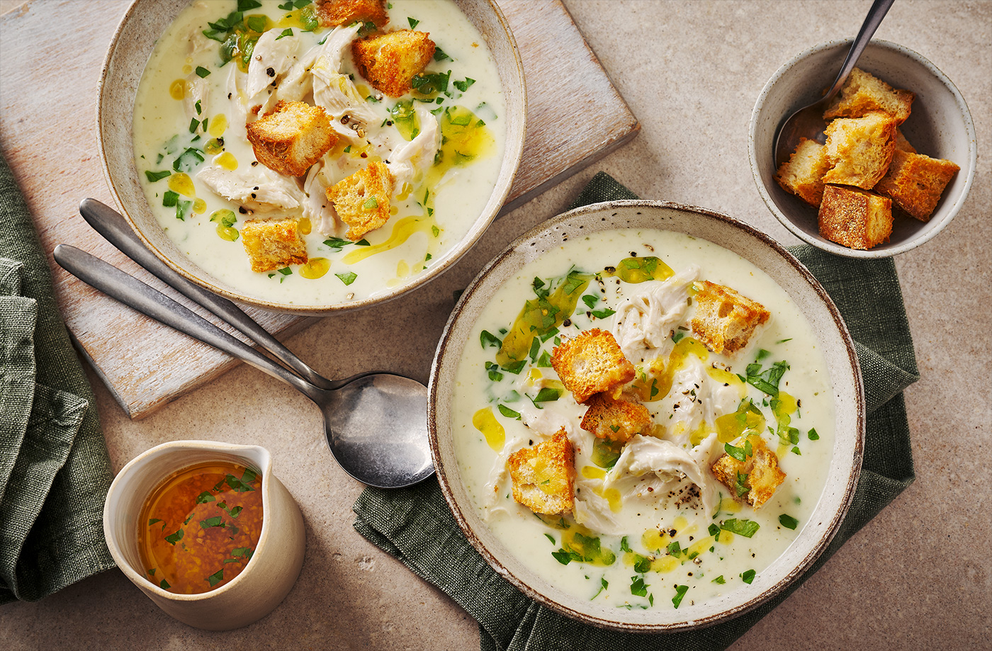 Chicken Kiev soup recipe