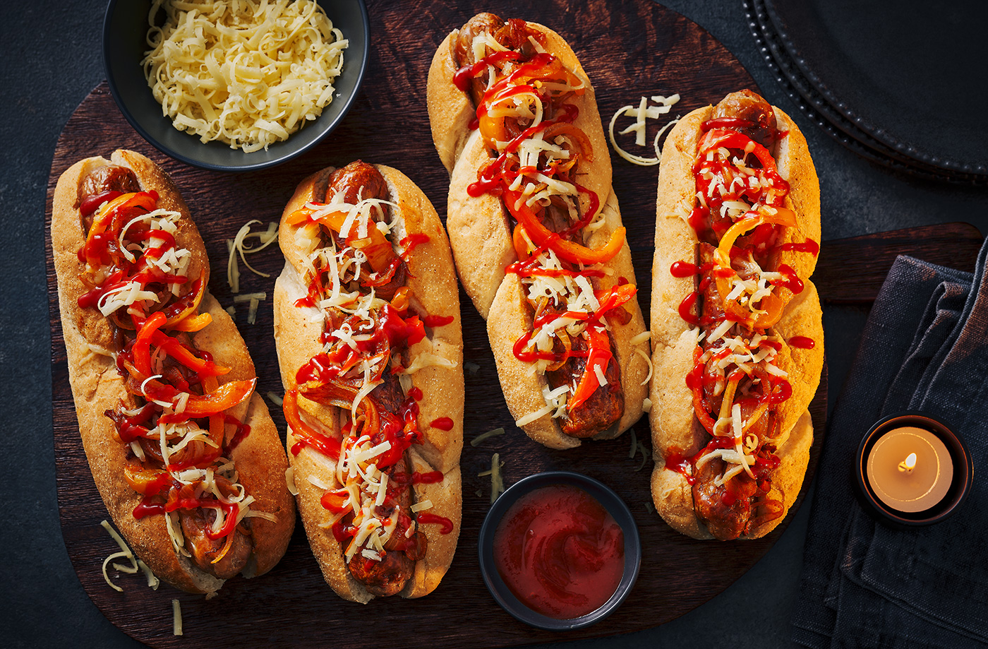 Firecracker sausage subs recipe
