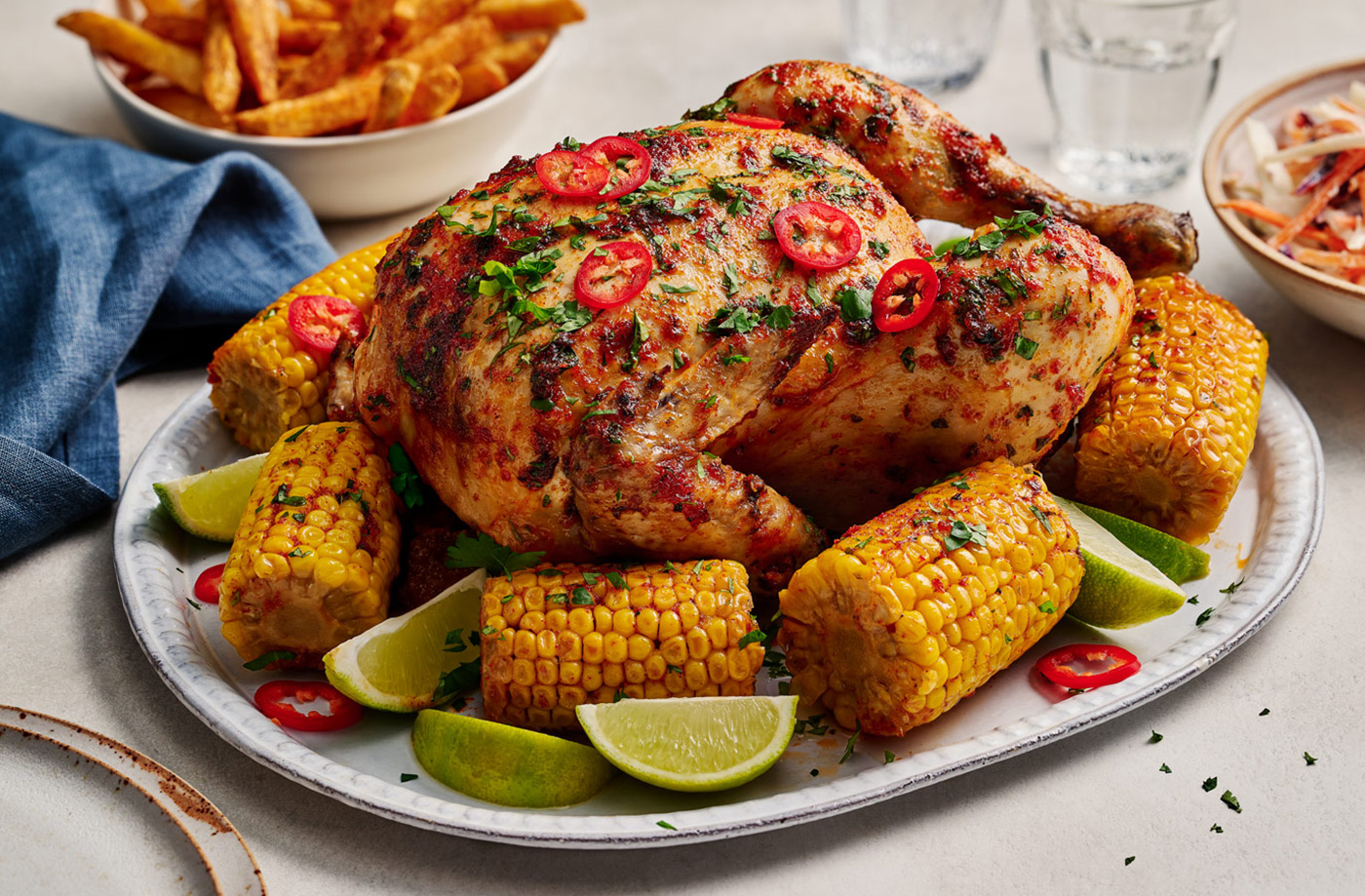 Slow-cooker piri piri-inspired chicken recipe