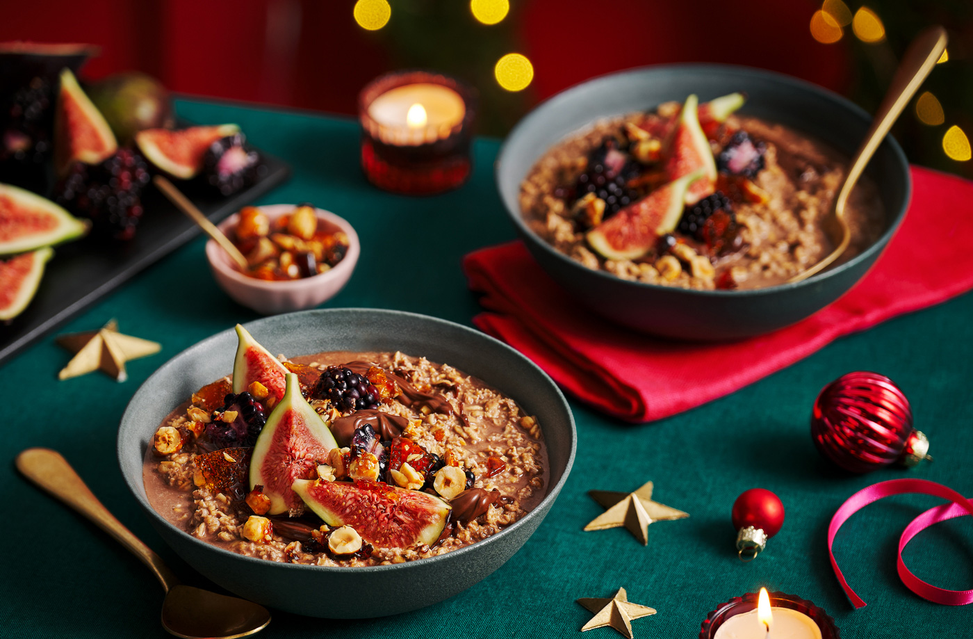 Praline overnight oats recipe