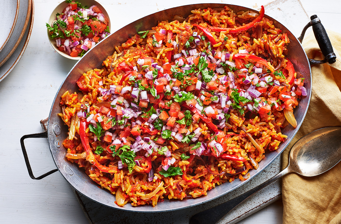 Jollof-inspired rice recipe