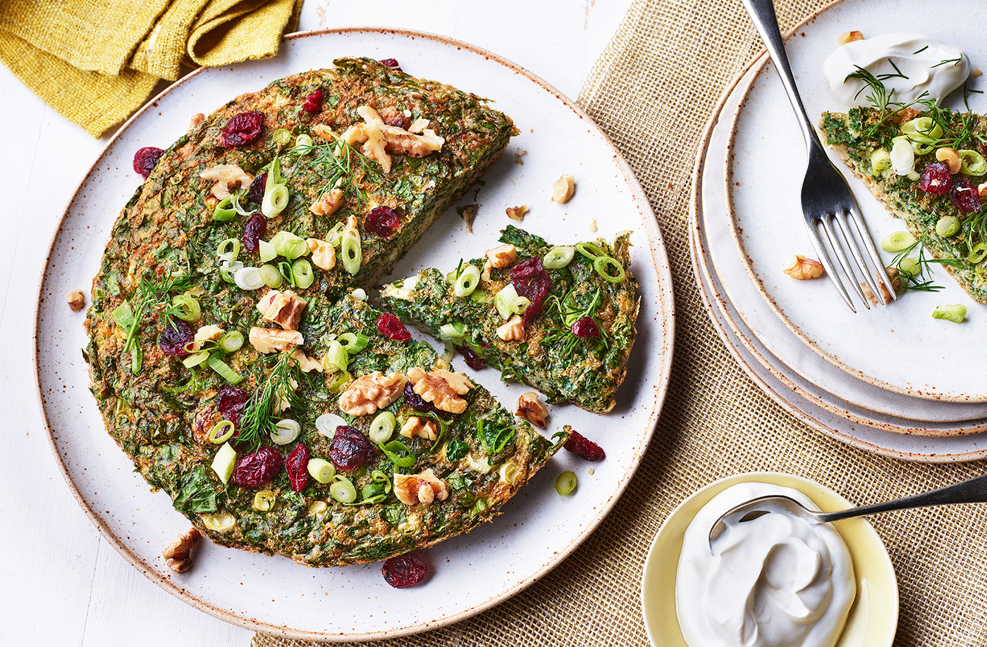 Persian herb omelette recipe