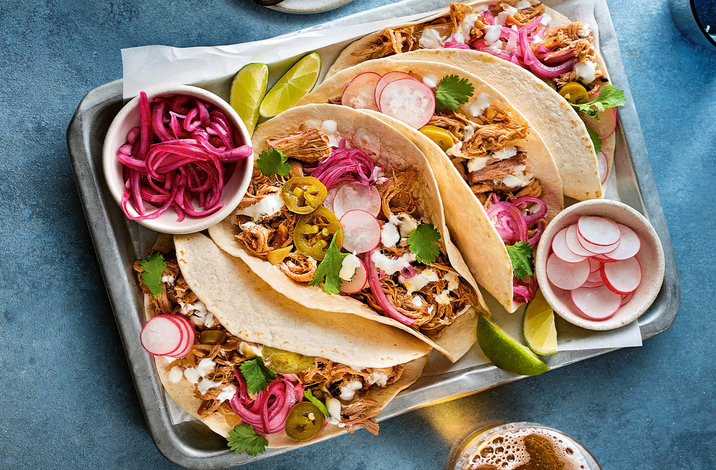 Pulled pork tacos recipe