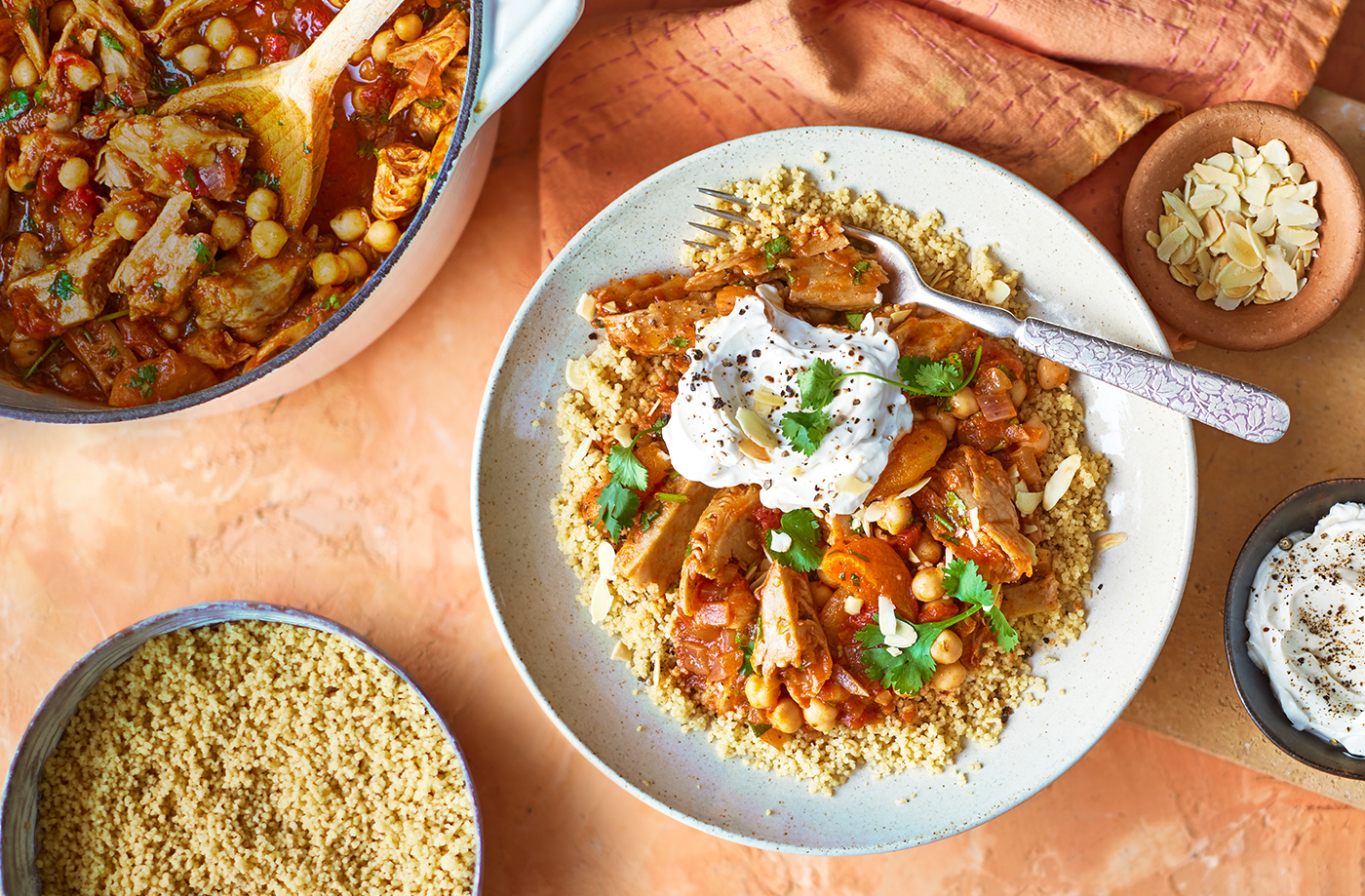 Vegan 'chicken' tagine recipe