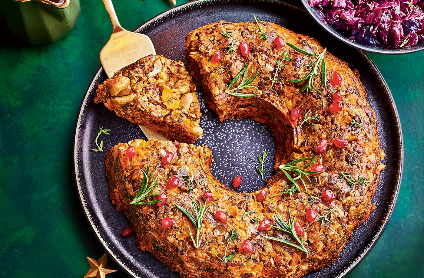 Simplest-ever tahini nut roast recipe