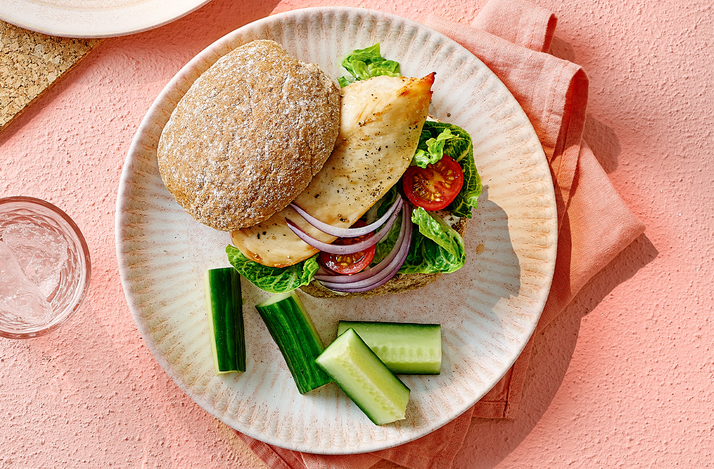 Chicken burgers recipe