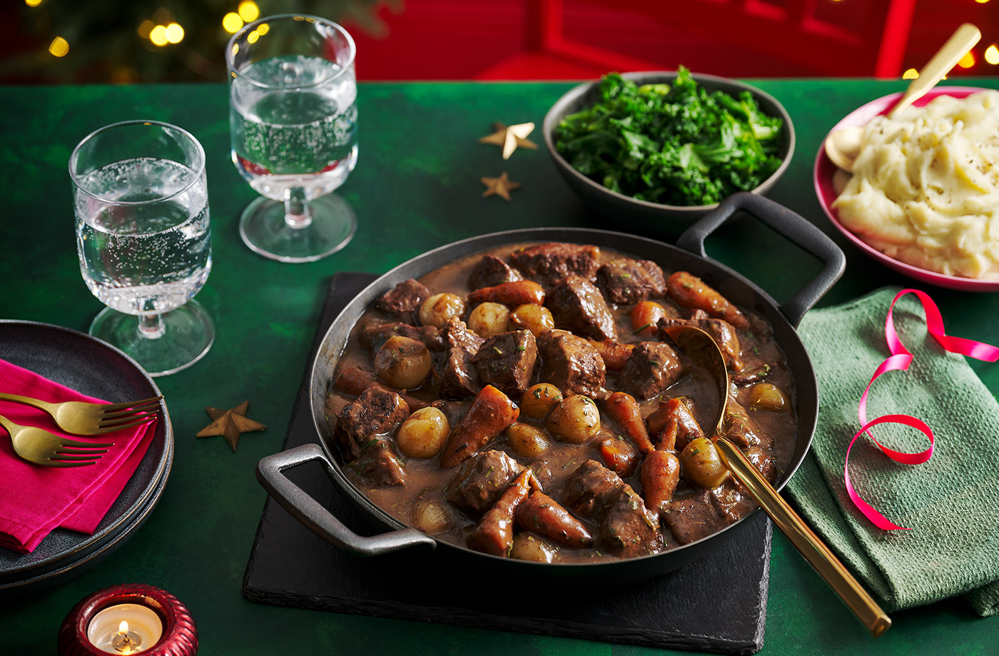 Festive spiced beef one-pot recipe