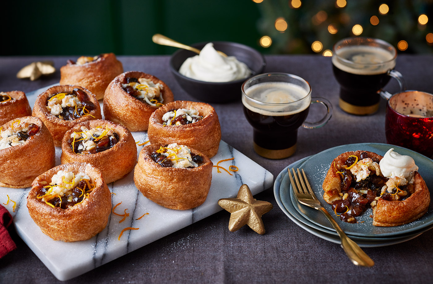 Mince pie Yorkshire puddings recipe