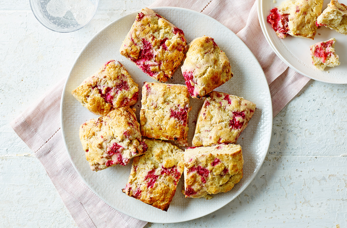 Gluten-free raspberry and buttermilk scones recipe