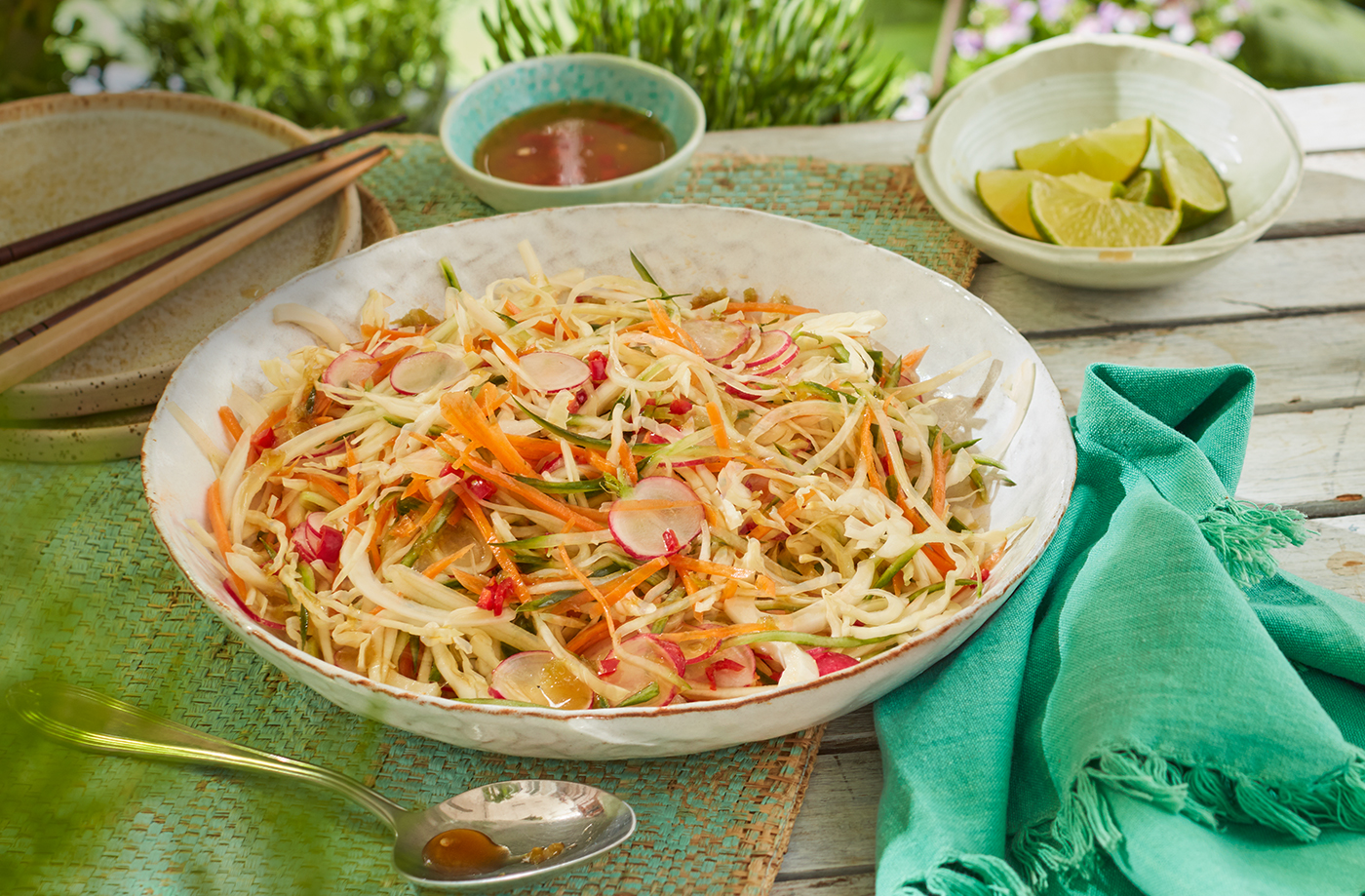 Crunchy Japanese-inspired slaw recipe