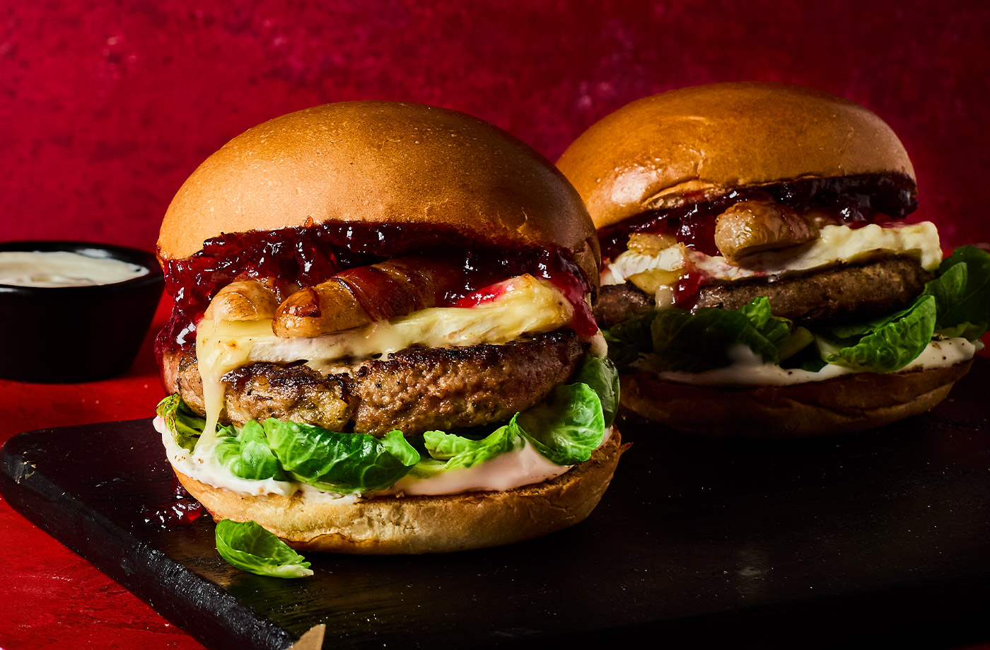 The 'Christmas sandwich' burger recipe