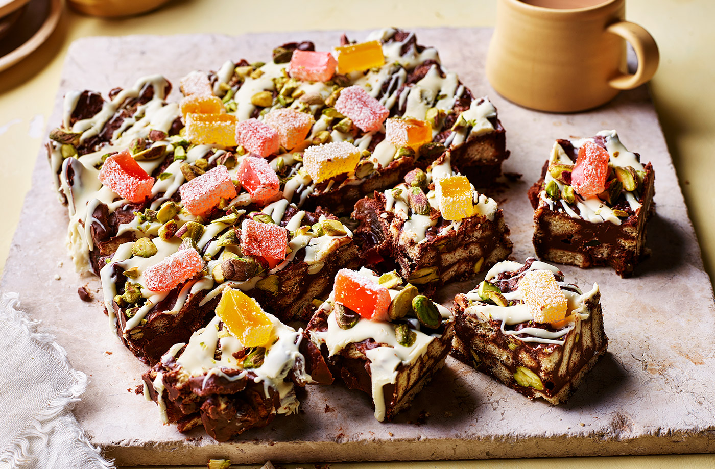 Dina Begum's Turkish delight tiffin recipe