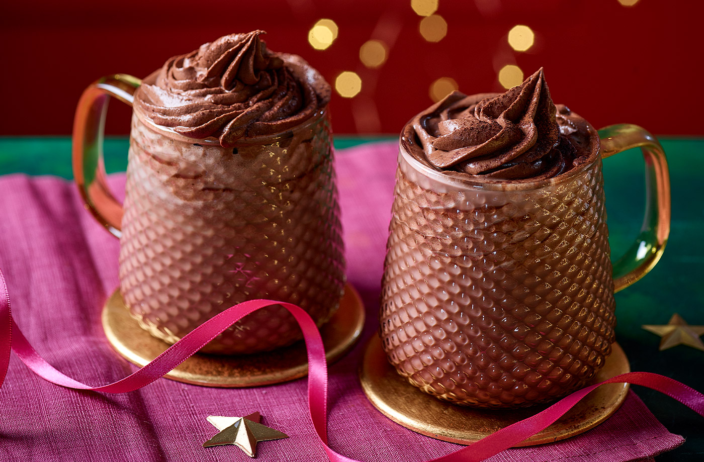 Whipped hot chocolate recipe
