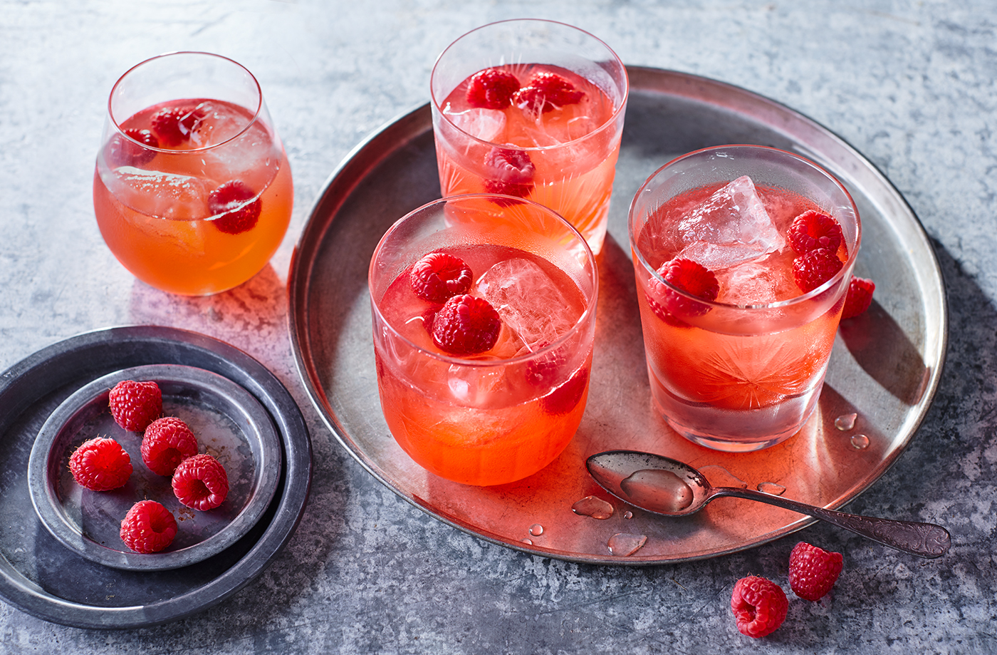 Raspberry whisky sour recipe