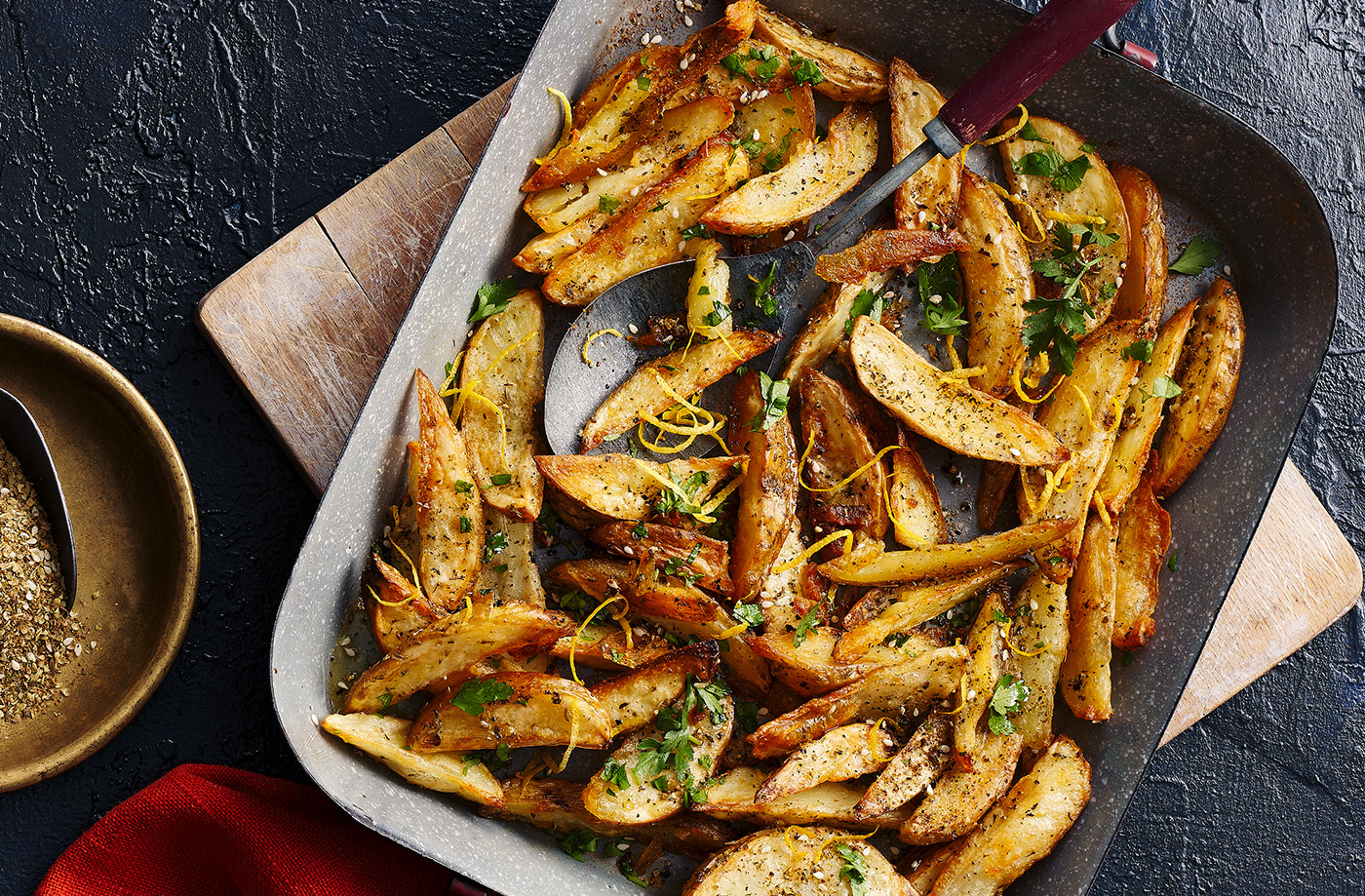 Za’atar potato wedges recipe