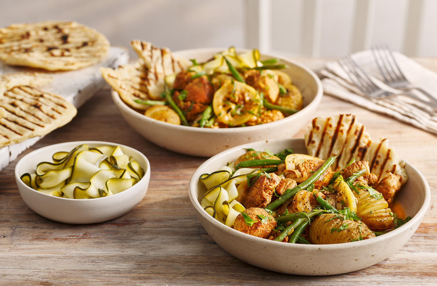 Adam’s one-pot citrus chicken and courgette salad recipe