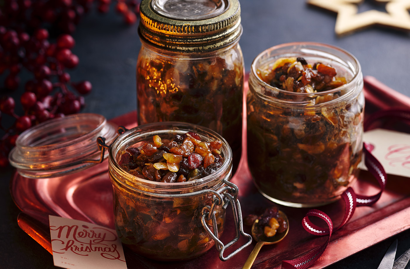 PX sherry, pear and stem ginger mincemeat recipe
