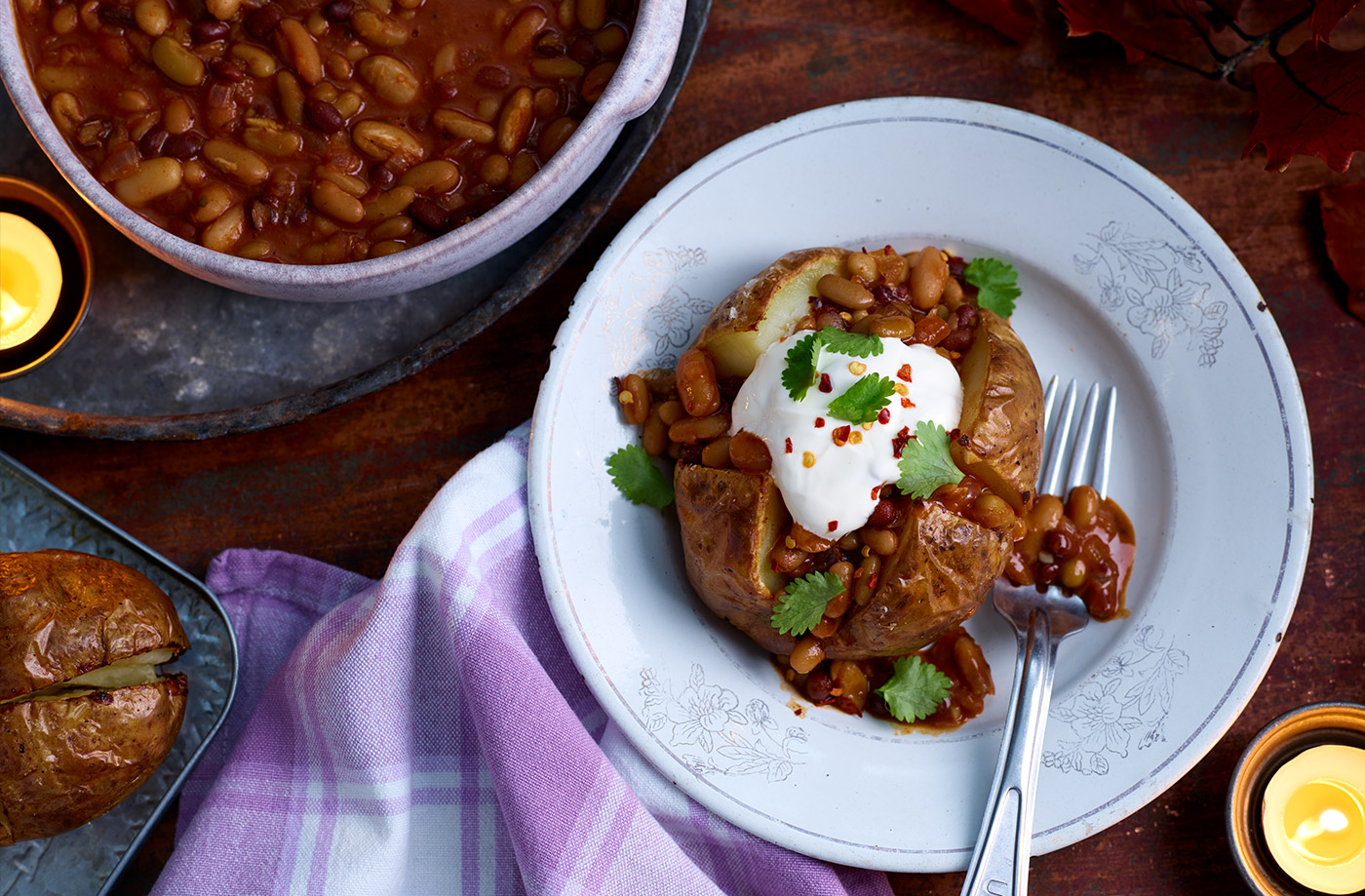 Smoky beans recipe