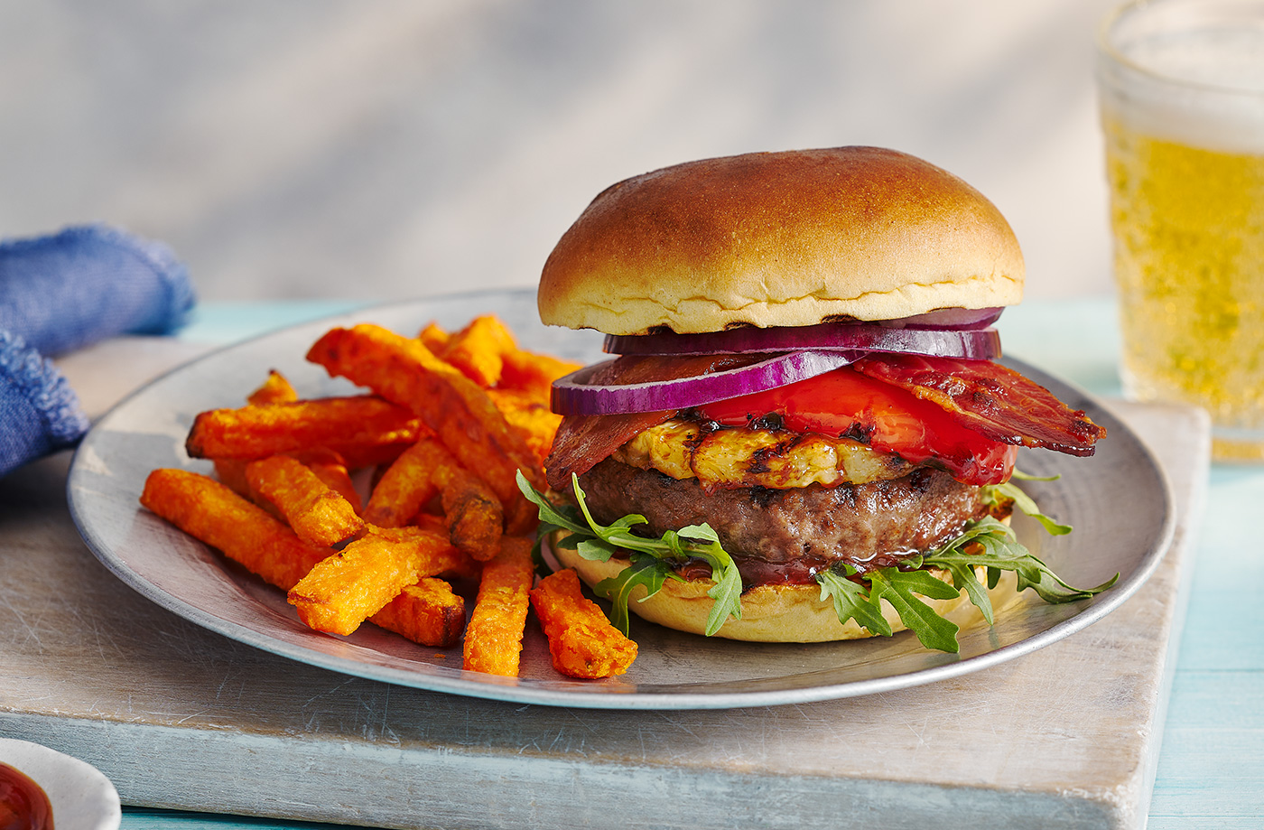 Hawaiian burger recipe