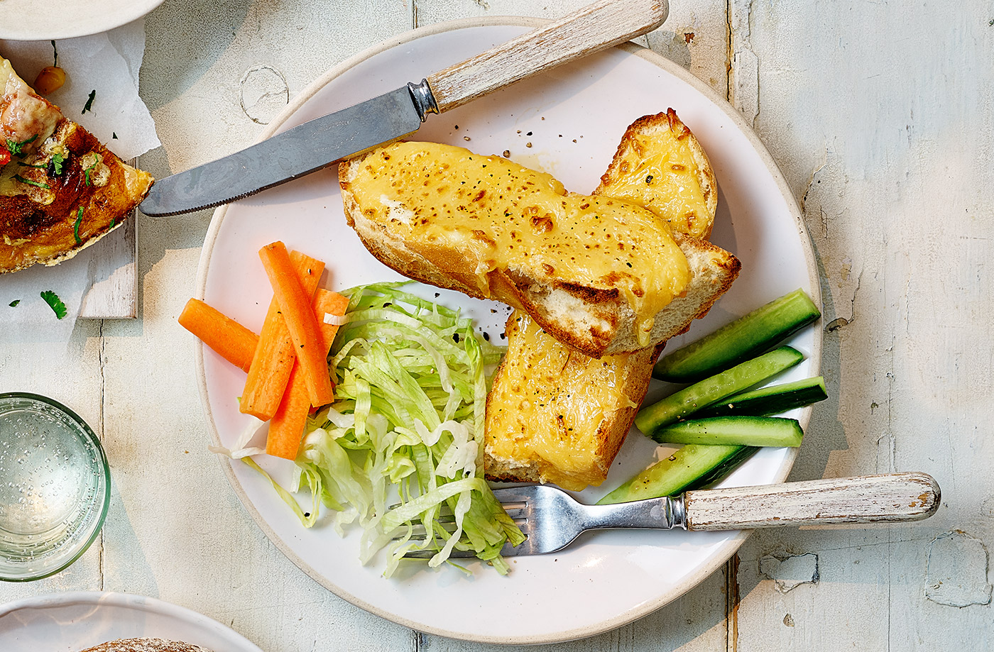 Simple Welsh rarebit baguettes recipe