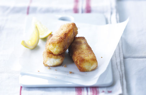 Deep-fried breaded feta recipe