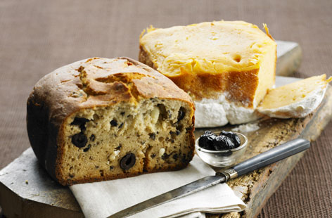 Nothing smells better than freshly baked bread and this recipe with black olives, pumpkin and feta has plenty of flavour with a Mediterranean twist. A great side dish with a home-made soup at the weekend or to accompany a cheese board at the end of a meal.