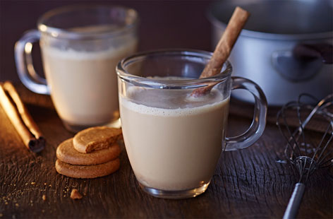 These indulgent, sweet lattes start with a ‘gingerbread’ spiced sugar syrup