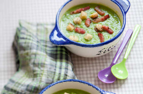 Cream of pea soup recipe