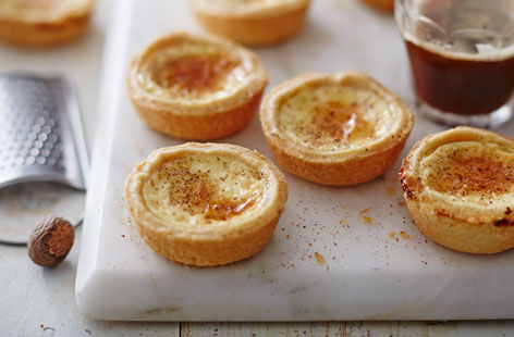 Nothing quite beats a classic custard tart and these delightful little creamy bites are sure to hit the spot