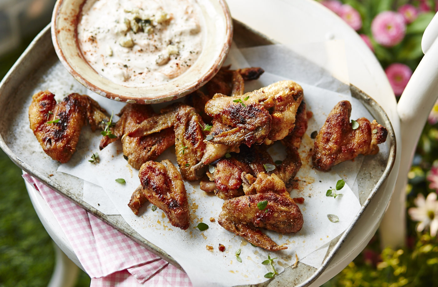 Confit chicken wings recipe