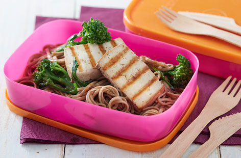 Pack this quick and easy tofu noodle salad for lunch or serve it as a side dish