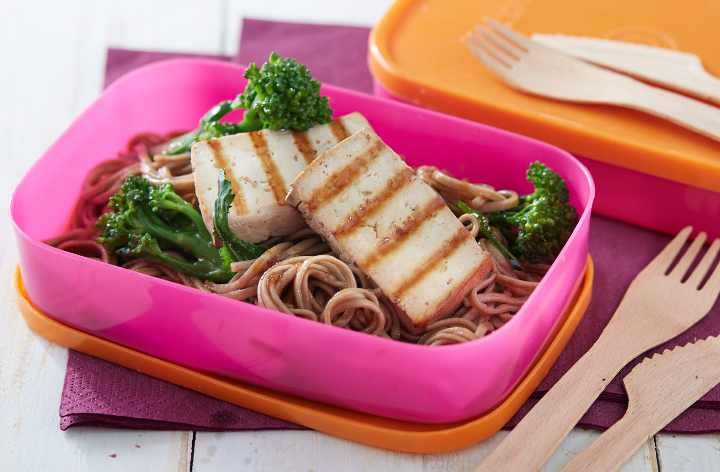Tofu noodle salad recipe