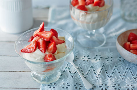 Our favourite summer berries are given a boozy lift in this decadent dessert recipe