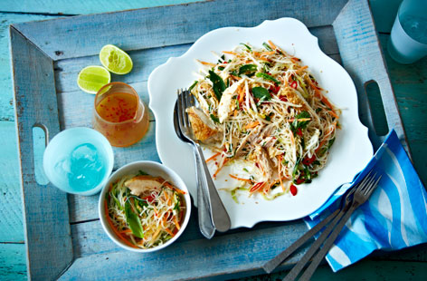 Perfect for a picnic, this Asian-inspired noodle salad is bursting with flavour