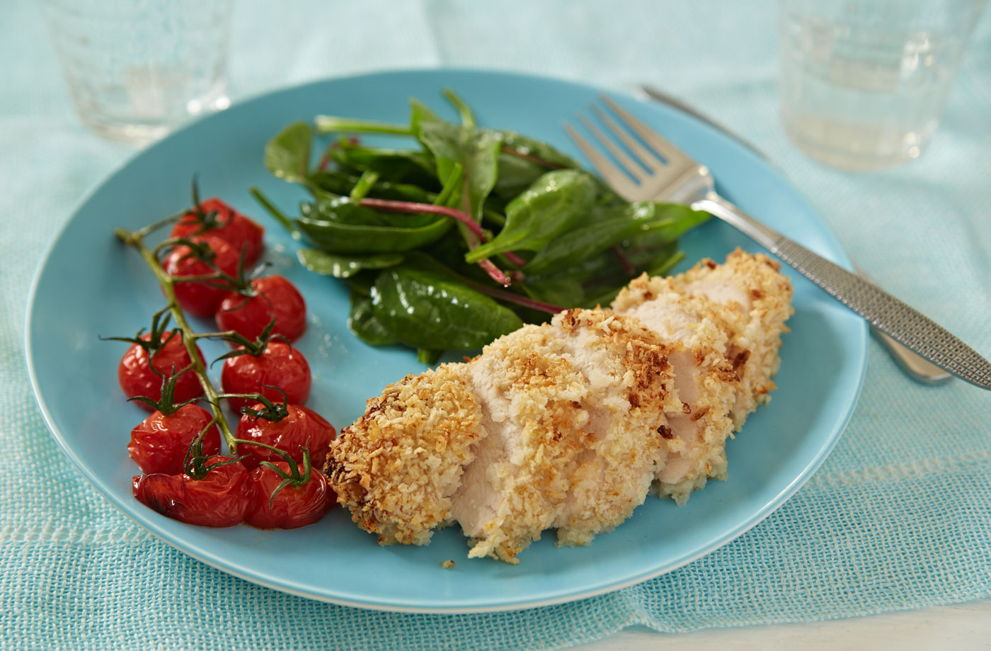 Healthy panko chicken recipe