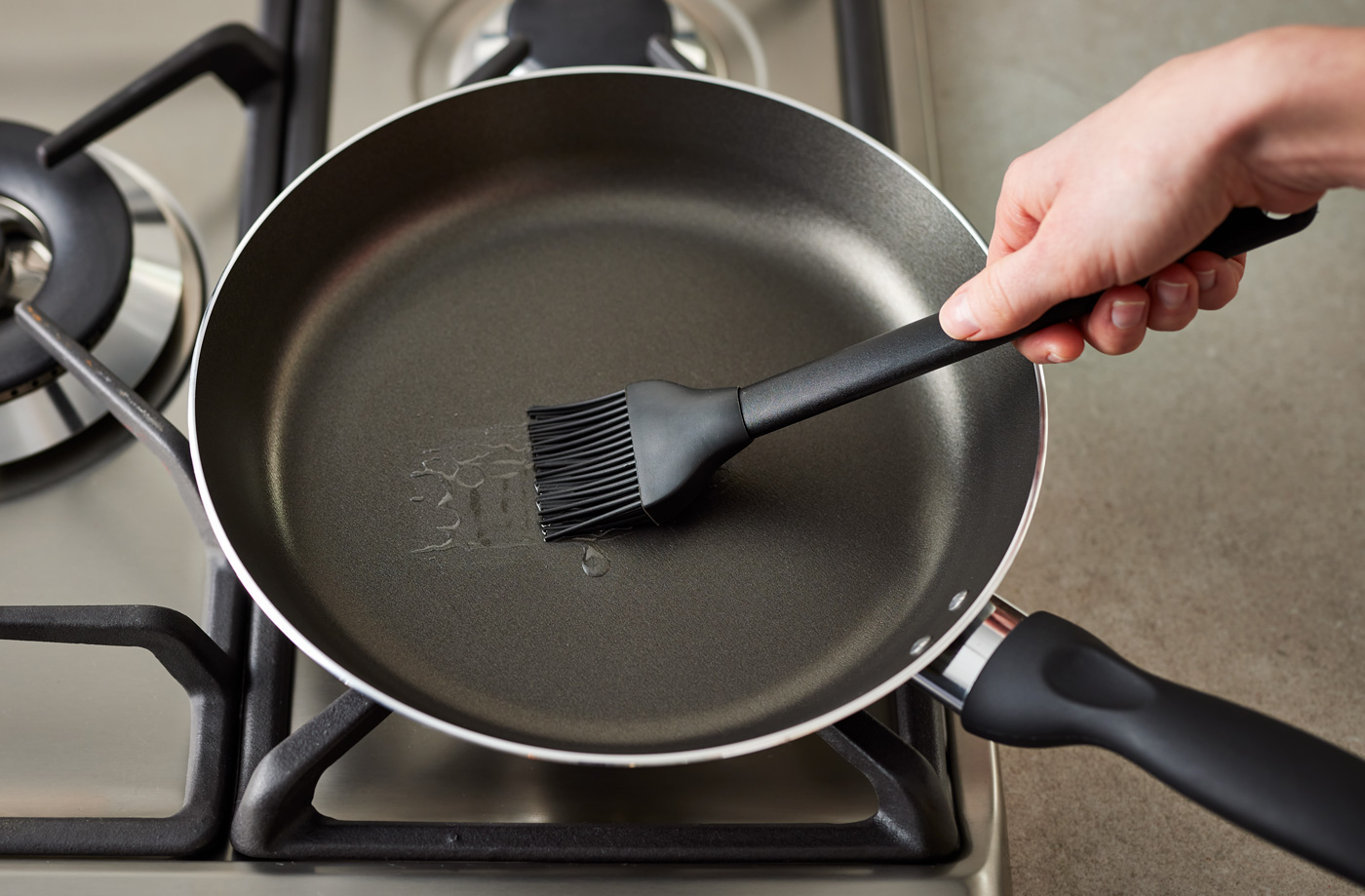 Don't overuse the oil