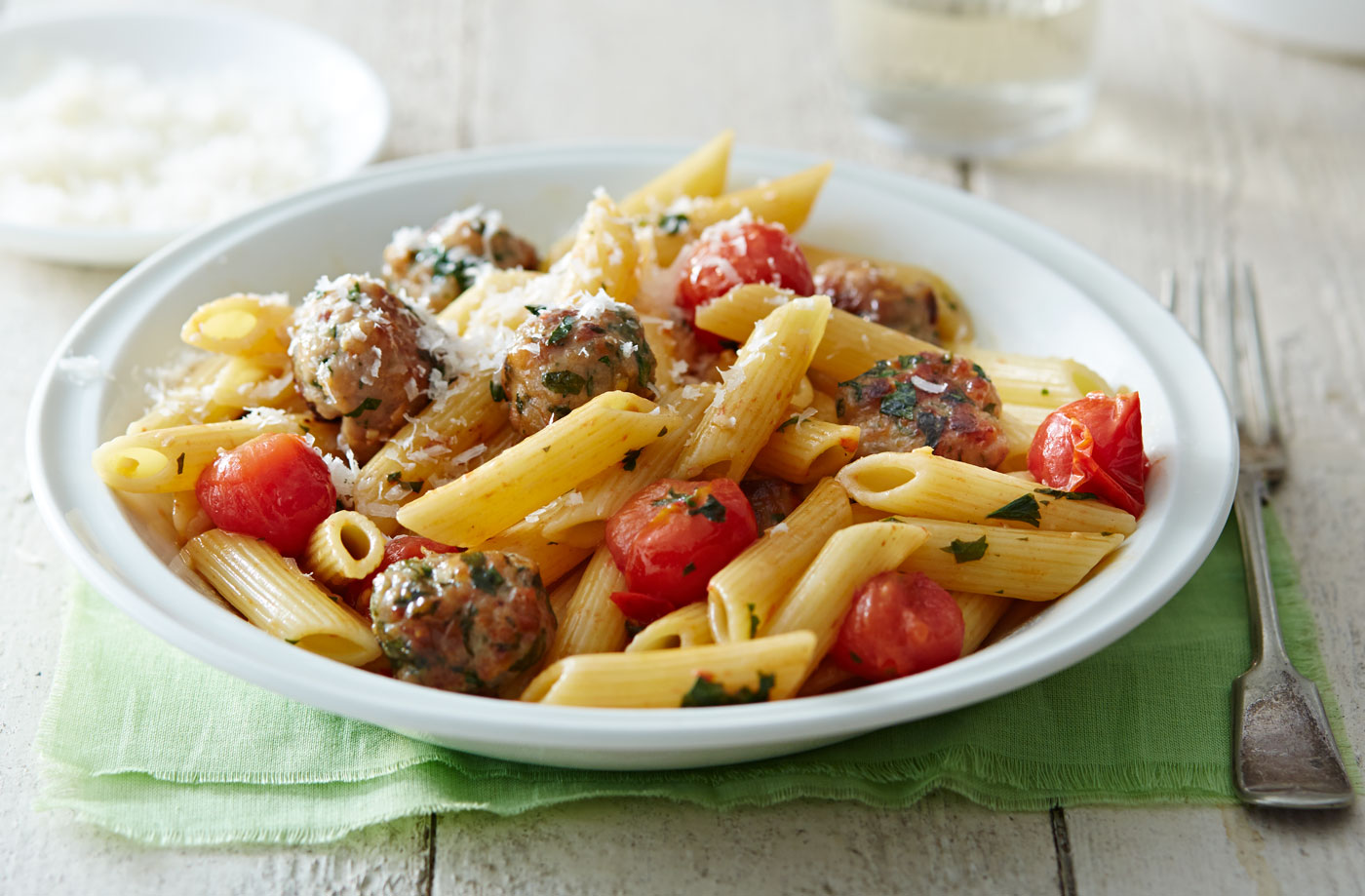 Sausage and fennel meatballs recipe