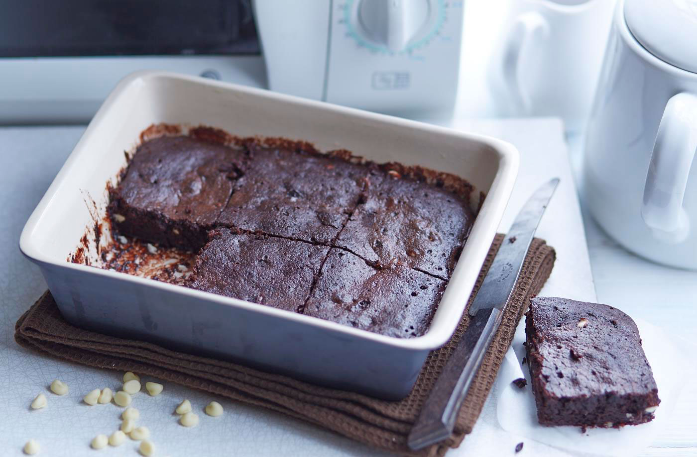 Microwave chocolate brownies recipe