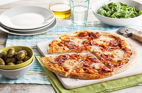 Pepperoni pizza recipe