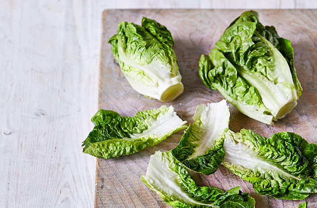 Prepare the lettuce