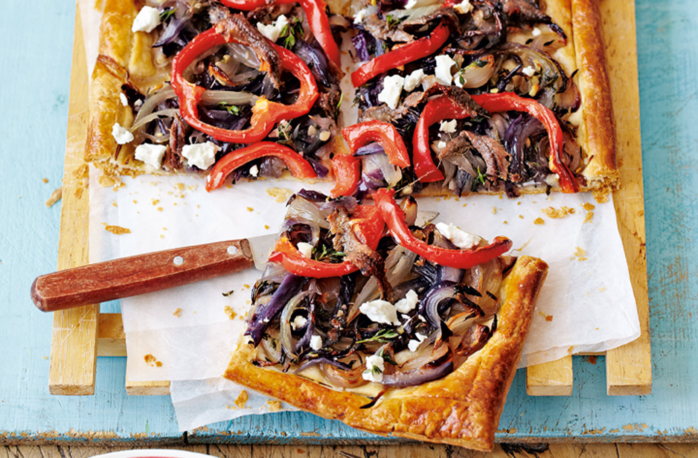 Three onion pissaladière recipe