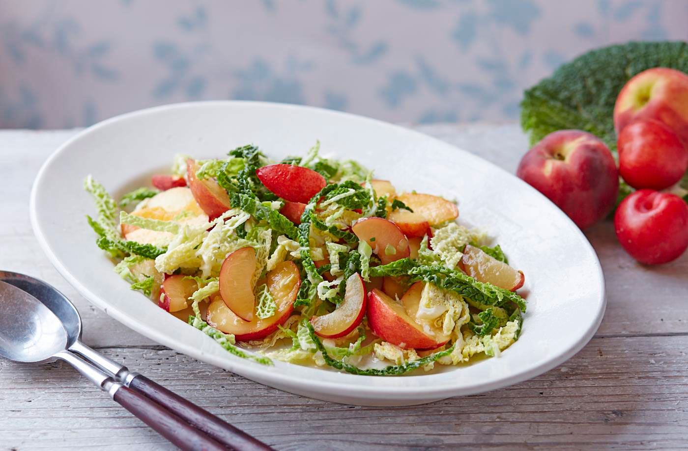 Stone fruit slaw recipe
