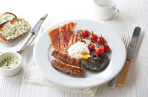 Impress your loved one with a luxurious breakfast in bed, complete with all their favourite condiments and a good cuppa.