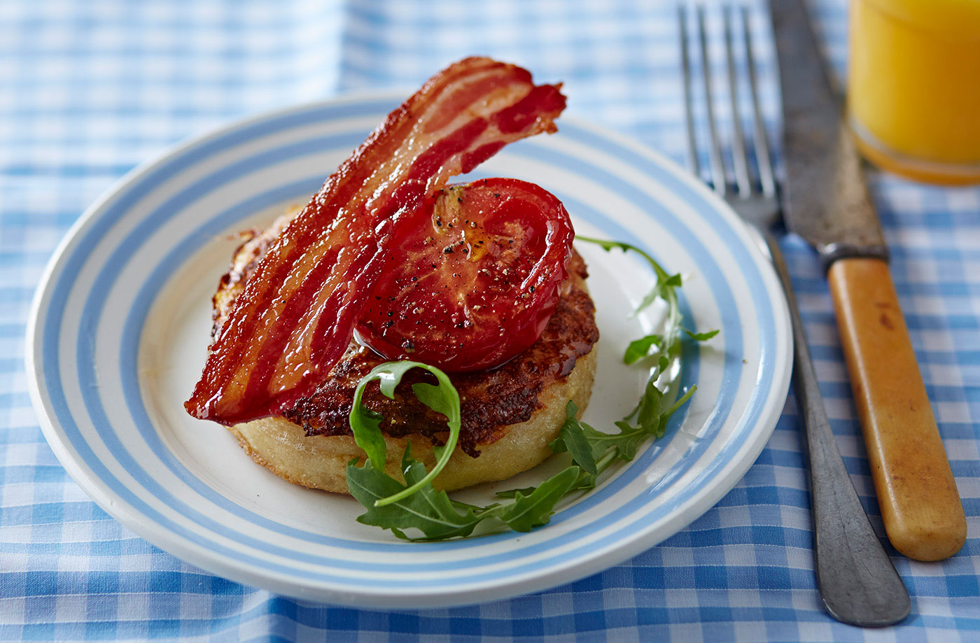  Eggy BLT crumpets recipe