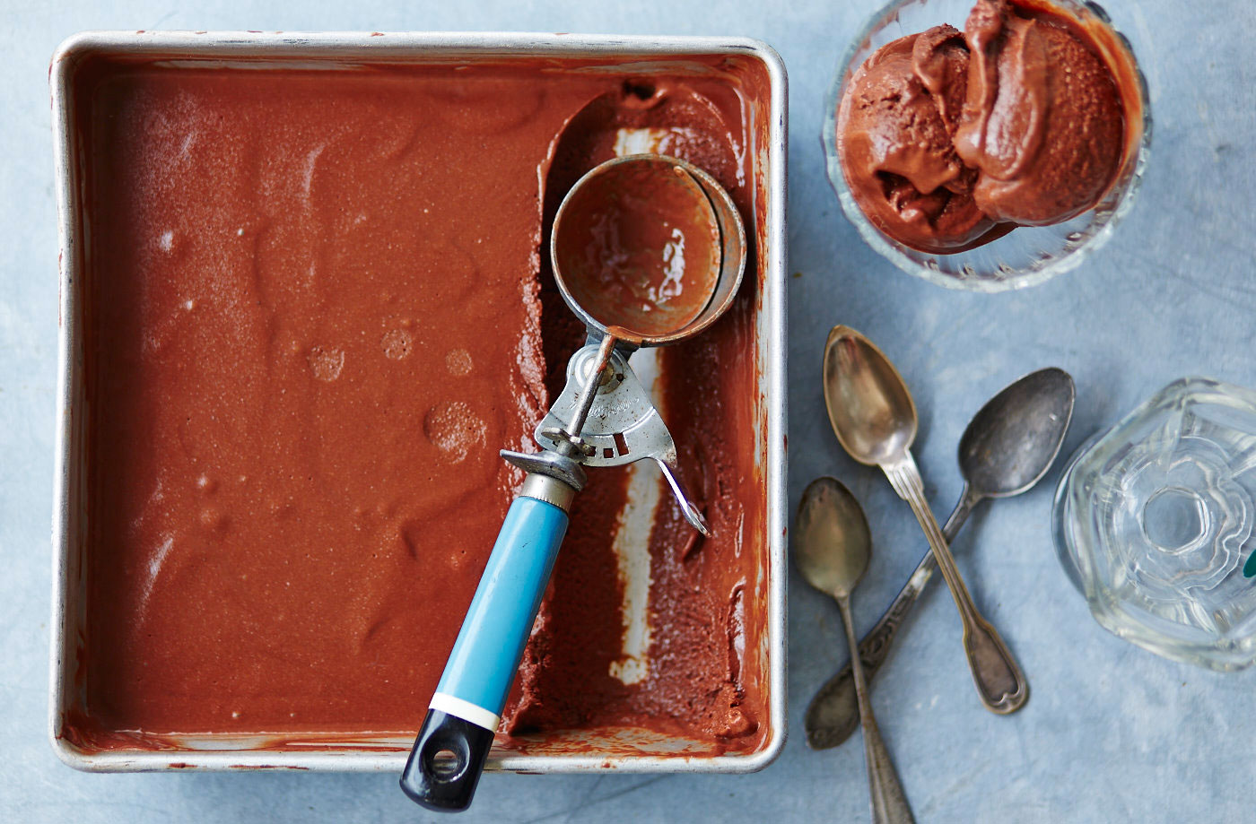 Dairy and egg-free chocolate ice cream recipe