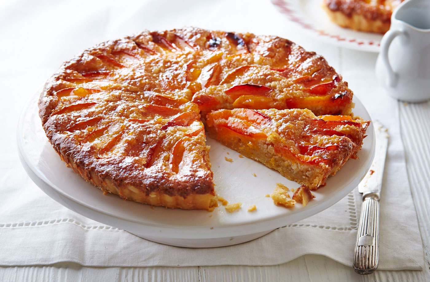 Gluten-free apricot frangipane tart recipe